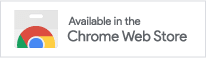 شارة &quot;سوق Chrome الإلكتروني&quot; بحجم 206×58 مع حدود