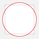 Circular icon template