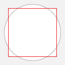 Modèle d&#39;icône carrée