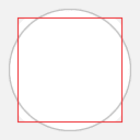 Template ikon persegi