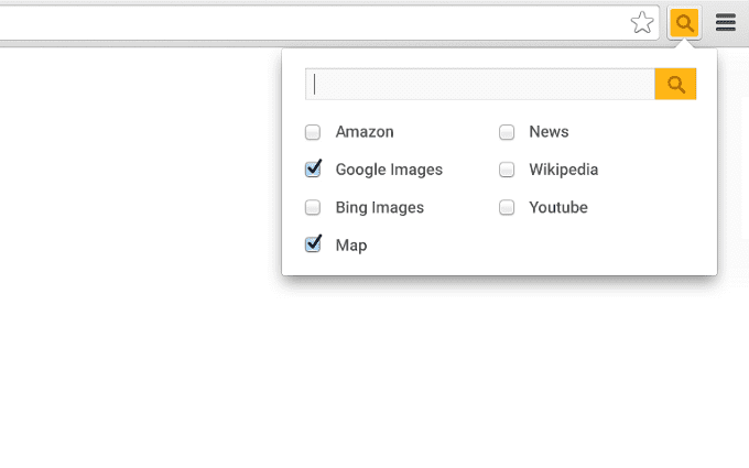 Image of search extension