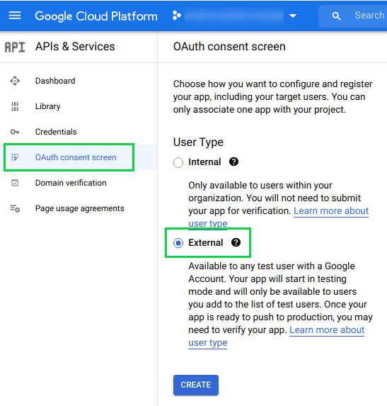 สร้างหน้าจอ
ขอความยินยอม OAuth